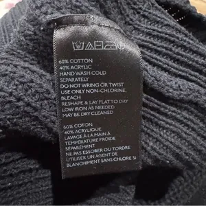 Urban Outfitters Black Knit Sweater Women’s XS thumbnail 3