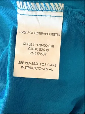 Speechless Sheer Teal Chiffon Maxi Skirt Women’s Size XL thumbnail 4