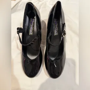 Funtasma SCHOOLGIRL-50 BLK PAT HEELS thumbnail 4