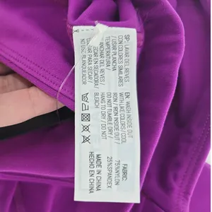 Alphalete Leggings Womens Large Alphalux Purple V-Waist High Rise NEW thumbnail 6