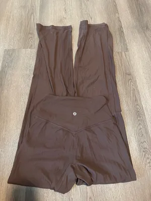 Lululemon brown align ribbed leggings  thumbnail 1