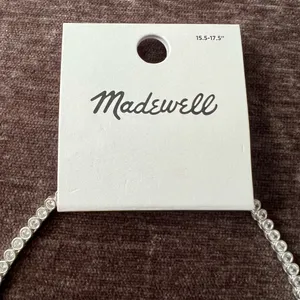 Madewell Tennis Necklace thumbnail 6
