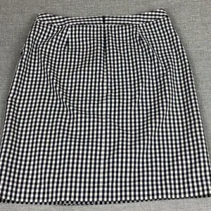 Brooks Brothers Skirt Womens 8 Blue Check A-Line Knee Length Pleated‎ Buckle thumbnail 8