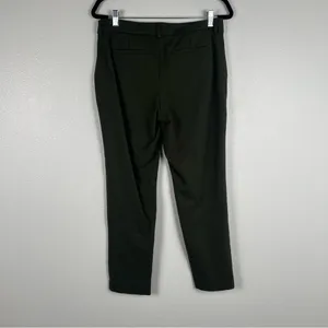Liverpool Straight Leg Flat Front Trousers Olive Sz‎ 8 thumbnail 5