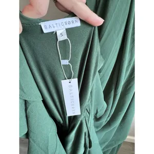 NWT Baltic Born Evergreen Katya Ruffle Maxi Dress Womens S Formal Coquette thumbnail 7