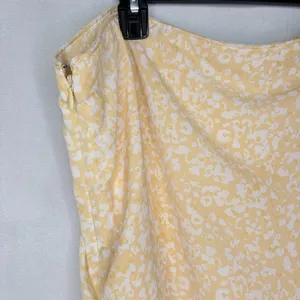 Abercrombie & Fitch Mid Rise Asymmetrical Hem Midi Skirt thumbnail 5