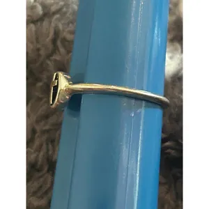 Cross ring 925 sterling silver z13 size 9 thumbnail 3