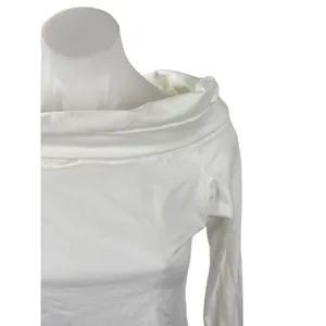 Brandy Melville Women's White Off The Shoulder Long Sleeve Blouse Top Size S thumbnail 2