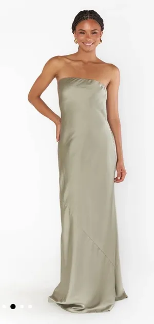 Show Me Your Mumu Taylor Tube Maxi Dress thumbnail 1