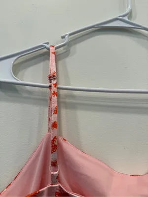 Urban Outfitters Light Pink and Orange Butterfly Print Mini Dress thumbnail 10
