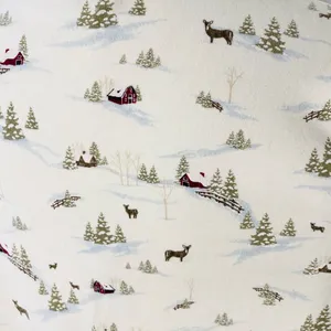 VINTAGE CROFT & BARROW Snowy Granny Turtleneck Top thumbnail 5