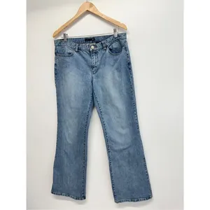 J Crew Jeans‎ Size 10 Womens Blue Cotton Blend Straight Leg Mid Rise thumbnail 4