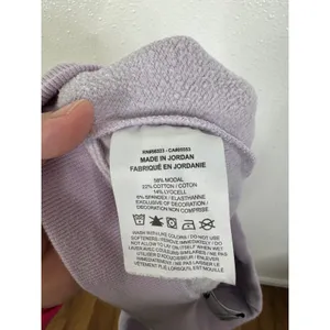 Nike Yoga Luxe Fleece Joggers Lavender Purple Sweatpants DN0936-530 Medium thumbnail 4