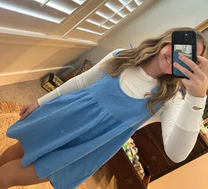 Blue jump suit thumbnail 1