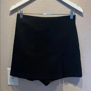 Zara Women’s Suit Skort Career Black Size Small thumbnail 2