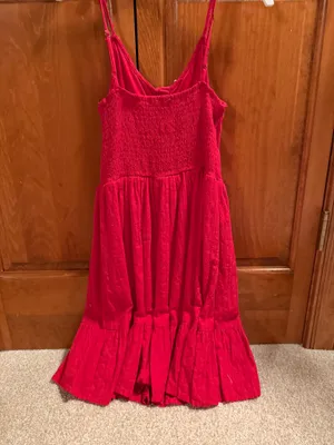 Japna Red Dress thumbnail 2