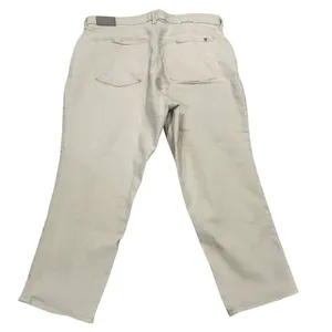 Everlane Cream Off-White Curvy Cheeky Organic‎ Jeans Denim Women's Size 35 Crop thumbnail 3