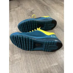 Nike Air Max‎ 2013 Women's Size 8.5 Running Shoes Teal Yellow thumbnail 8