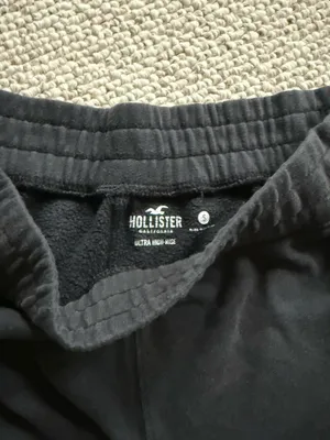 Hollister Ultra High-Rise Shorts Black Cargo Lounge thumbnail 3