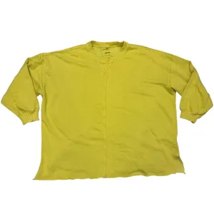 Aerie Lime Green Down To Earth Staying Kind Feeling Cool Oversized Sweatshirt XS thumbnail 5