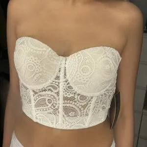 Lace Corset White thumbnail 4