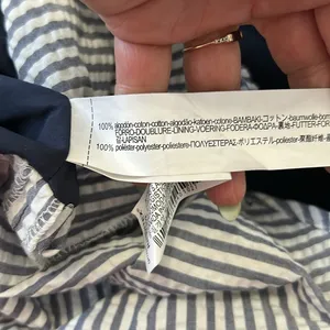 Zara Basic Navy Shirtail Windbreaker Jacket thumbnail 9