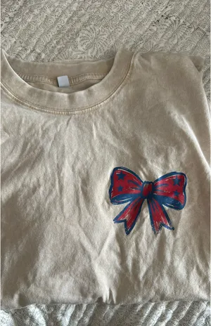 USA Graphic tshirt Tan thumbnail 2