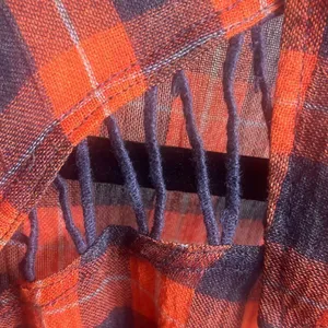 ✨Free People Gauze Plaid Flannel Sz XS T-Shirt✨ thumbnail 12