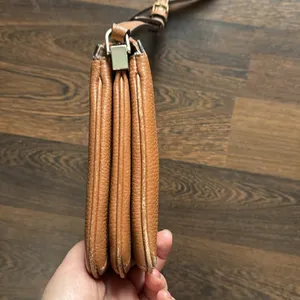 Kate Spade Leather Crossbody Purse Brown thumbnail 7