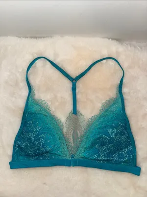 Victoria’s Secret Ombré Lace Bralette Racerback Front Close Bra Women’s Small S thumbnail 3