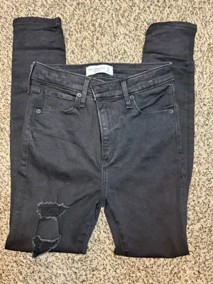 Abercrombie & Fitch High Rise Super Skinny Denim thumbnail 2