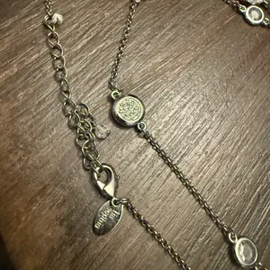 LIA SOPHIA Delicate Silver Station Necklace - 24”Long Layering Chain thumbnail 4