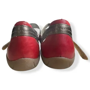 Remonte Mary Jane‎ Flats Leather Red Metallic Boho Womens 40 US 9 thumbnail 5