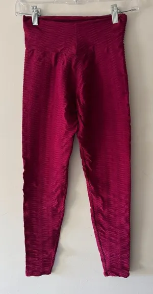 Booty By Brabants Original Texture Pink Red‎ Leggings thumbnail 1