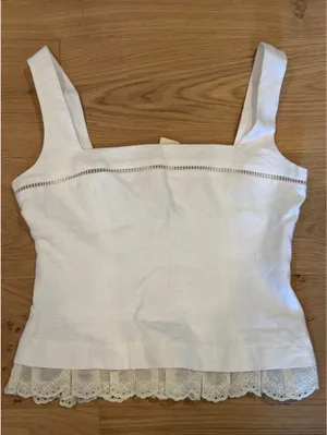 Reformation Linen Top thumbnail 1