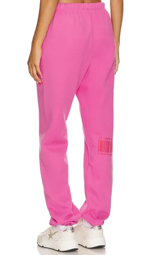 The Mayfair Group /Revolve M/L Hot Pink Sweats thumbnail 4