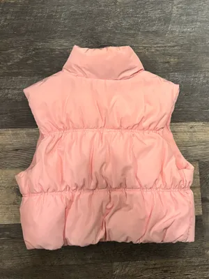 H&M Pink Puffer Vest thumbnail 2