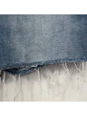 Gap Girlfriend Denim Shorts 29/8 Mid Rise Cutoff thumbnail 4