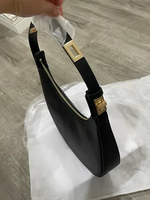 Black Adjustable Shoulder Bag thumbnail 3
