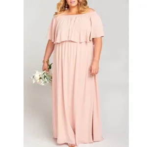 NWOT SHOW ME YOUR MUMU SMYM Hacienda Maxi Dress Dusty Blush XXL thumbnail 4