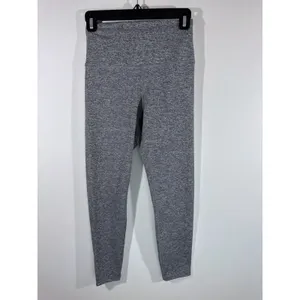 Quince Heather Charcoal Grey Ultra-Soft High-Rise Leggings Womens MED Sporty Gym thumbnail 2