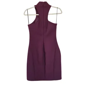 Cinq à Sept Jax Cutout Plum Mock Neck Bodycon Dress ASO Isabelle Lightwood 4 thumbnail 10