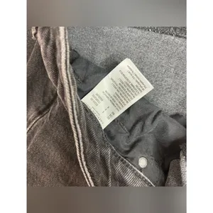 American Eagle Outfitters Black Denim Skinny Jeans high rise size 8 casual thumbnail 3