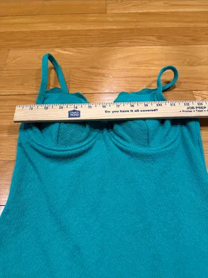 NWT Cupshe one piece swimsuit size medium. thumbnail 2
