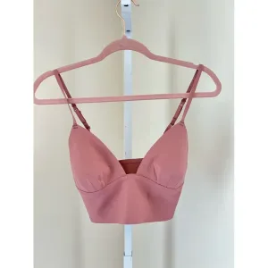 Intimately Free People Longline Neo Bralette‎ Pink Small New thumbnail 3
