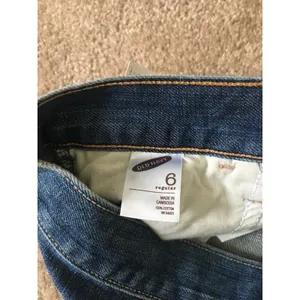 Old Navy Women's Blue Mini Jean Skirt Zip & Button Pockets Size 6 thumbnail 12