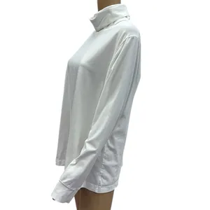 Cherokee White Long Sleeve Layering Turtleneck Cotton Spandex Blend Womens XXL thumbnail 3