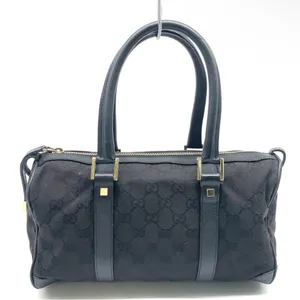 Gucci mini Boston bag canvas and leather thumbnail 6