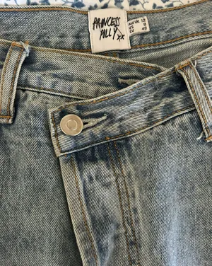Princess Polly Crossover Jeans thumbnail 2