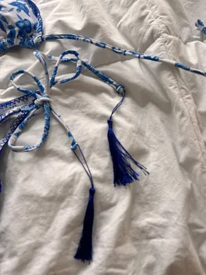 Blue bikini set thumbnail 2